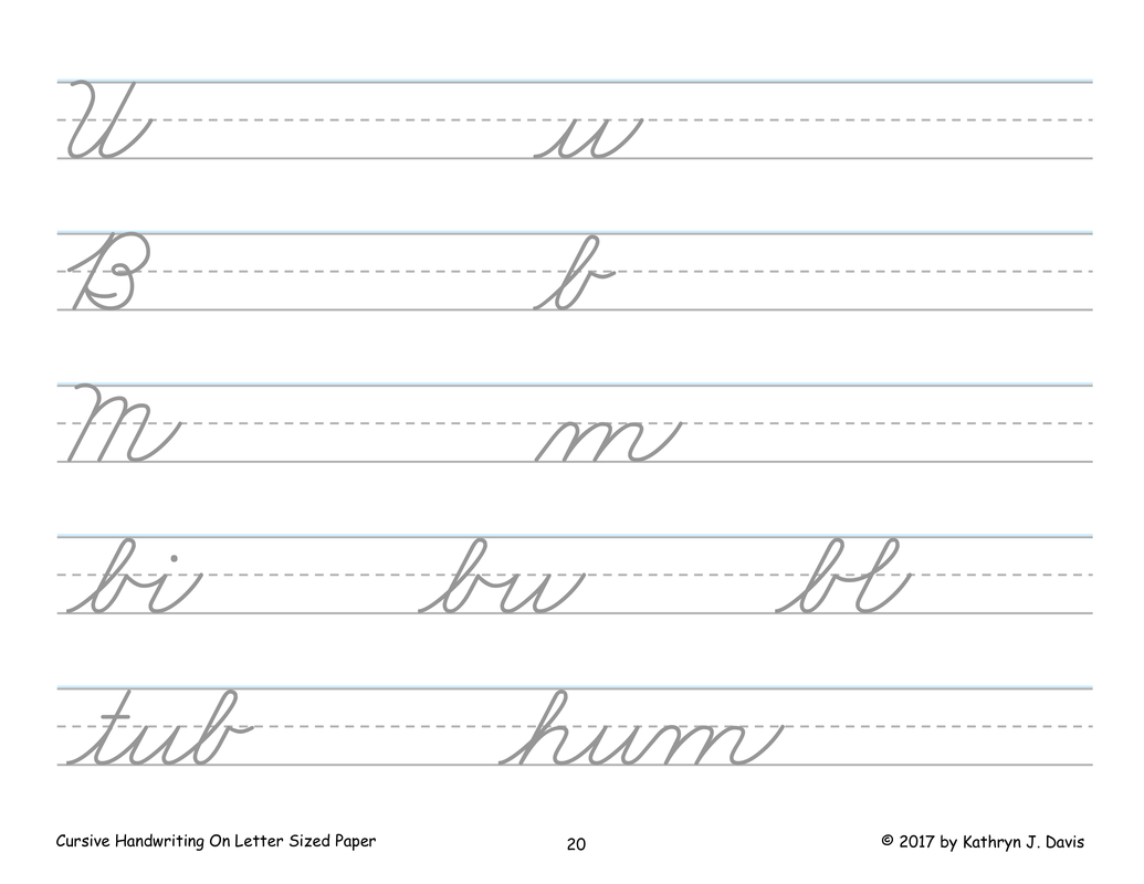 Handwriting Books Overview